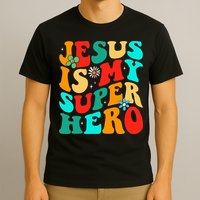 Jesus Is My Superhero Christian Religious T-Shirt