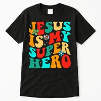 Jesus Is My Superhero Christian Religious Tall T-Shirt
