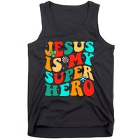 Jesus Is My Superhero Christian Religious Tank Top