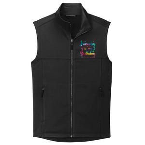 January Is My Birthday Yes The Whole Month Tie Dye Birthday Collective Smooth Fleece Vest