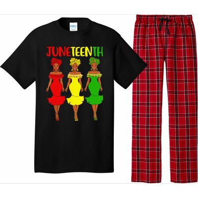 Juneteenth Is My Independence Day Afro Melanin Black Wo Pajama Set