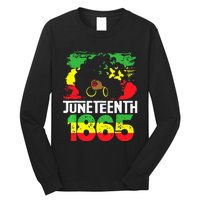 Juneteenth Is My Independence Day Black Freedom 1865 Long Sleeve Shirt