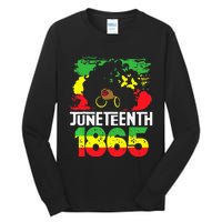 Juneteenth Is My Independence Day Black Freedom 1865 Tall Long Sleeve T-Shirt