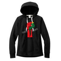 Juneteenth Is My Independence Day Free Black Pride Women's Fleece Hoodie