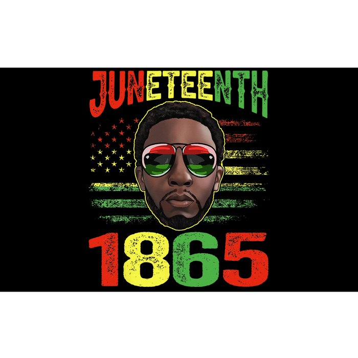 Juneteenth Is My Independence Day Black King Fathers Day Bumper Sticker