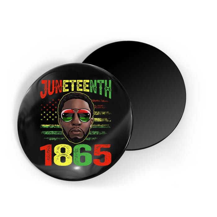 Juneteenth Is My Independence Day Black King Fathers Day Magnet