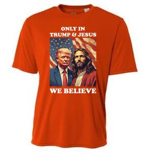 Jesus Is My Savior Trump Is My President Pro Republican 2024 Meaningful Gift Cooling Performance Crew T-Shirt