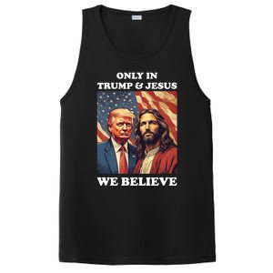 Jesus Is My Savior Trump Is My President Pro Republican 2024 Meaningful Gift PosiCharge Competitor Tank