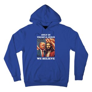 Jesus Is My Savior Trump Is My President Pro Republican 2024 Meaningful Gift Hoodie