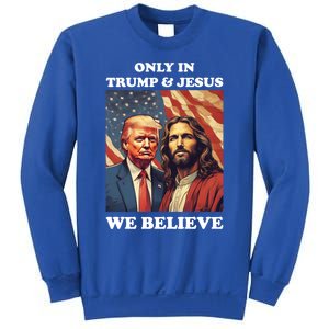 Jesus Is My Savior Trump Is My President Pro Republican 2024 Meaningful Gift Sweatshirt