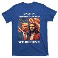 Jesus Is My Savior Trump Is My President Pro Republican 2024 Meaningful Gift T-Shirt