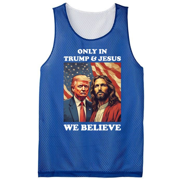 Jesus Is My Savior Trump Is My President Pro Republican 2024 Meaningful Gift Mesh Reversible Basketball Jersey Tank