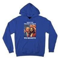 Jesus Is My Savior Trump Is My President Pro Republican 2024 Meaningful Gift Tall Hoodie