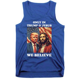 Jesus Is My Savior Trump Is My President Pro Republican 2024 Meaningful Gift Tank Top