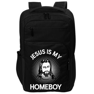 Jesus Is My Homeboy Funny Christian Bible Impact Tech Backpack