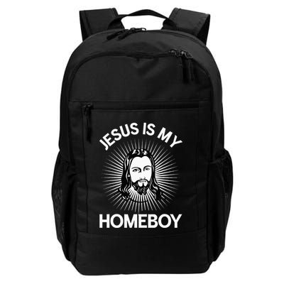 Jesus Is My Homeboy Funny Christian Bible Backpack