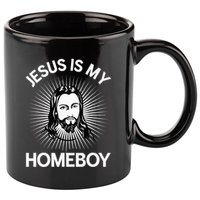 Jesus Is My Homeboy Funny Christian Bible 11oz C Handle Ceramic Mug