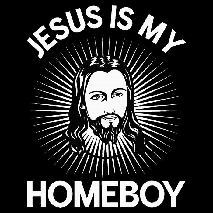 Jesus Is My Homeboy Funny Christian Bible Zip Tote Bag