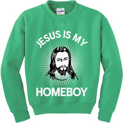 Jesus Is My Homeboy Funny Christian Bible Kids Sweatshirt