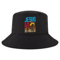 Jesus Is My Rock And That Is How I Roll Christian Cool Comfort Performance Bucket Hat