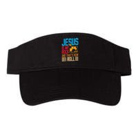 Jesus Is My Rock And That Is How I Roll Christian Visor