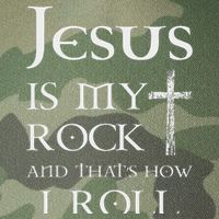 Jesus Is My Rock And That’s How I Roll Legacy Tie Dye Trucker Hat