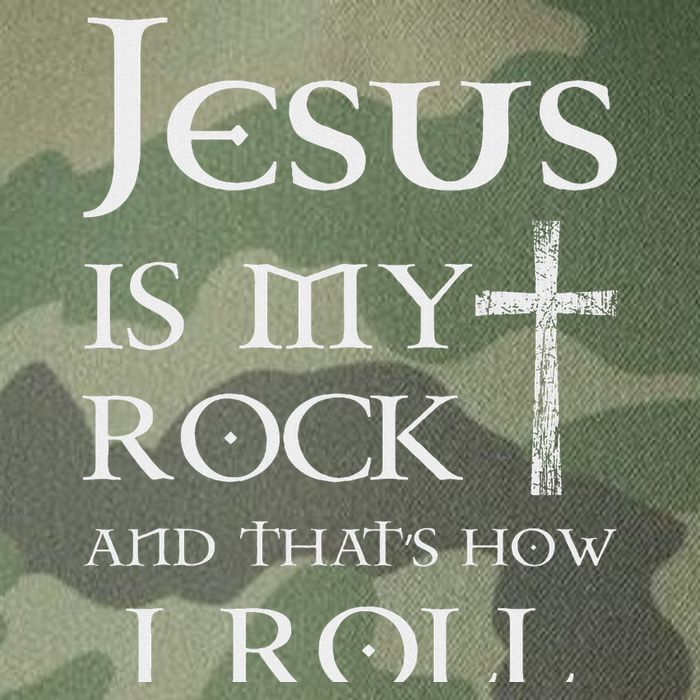 Jesus Is My Rock And That’s How I Roll Legacy Tie Dye Trucker Hat