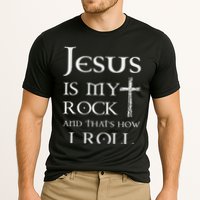 Jesus Is My Rock And That’s How I Roll Performance Shirt