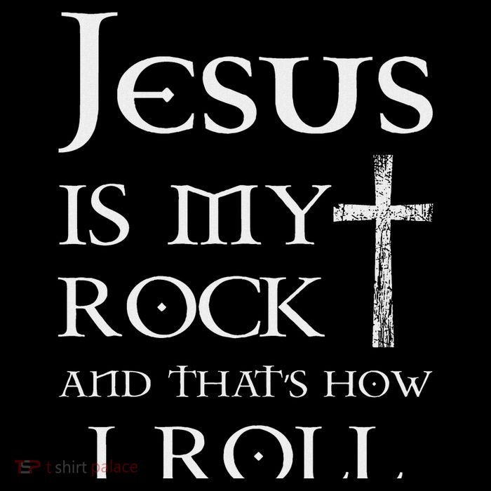 Jesus Is My Rock And That’s How I Roll Pom Pom 12in Knit Beanie