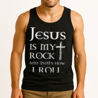 Jesus Is My Rock And That’s How I Roll Tank Top