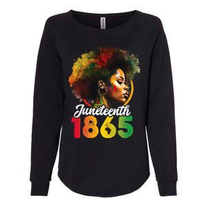 Juneteenth Is My Independence Day Black Pride Womens California Wash Sweatshirt