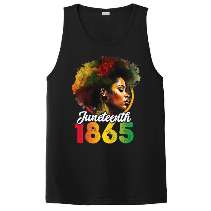 Juneteenth Is My Independence Day Black Pride PosiCharge Competitor Tank