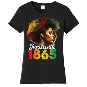 Juneteenth Is My Independence Day Black Pride Women's T-Shirt