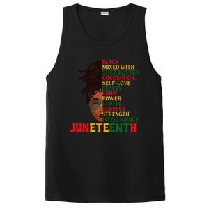 Juneteenth Is My Independence Day Black Wo Black Pride PosiCharge Competitor Tank