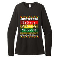 Juneteenth Is My Independence Day Black Pride Melanin Womens CVC Long Sleeve Shirt