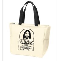Jesus Is My Homeboy Zip Tote Bag