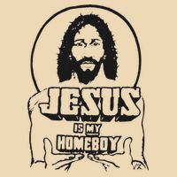Jesus Is My Homeboy Zip Tote Bag