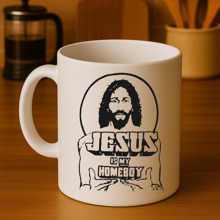 Jesus Is My Homeboy Mug
