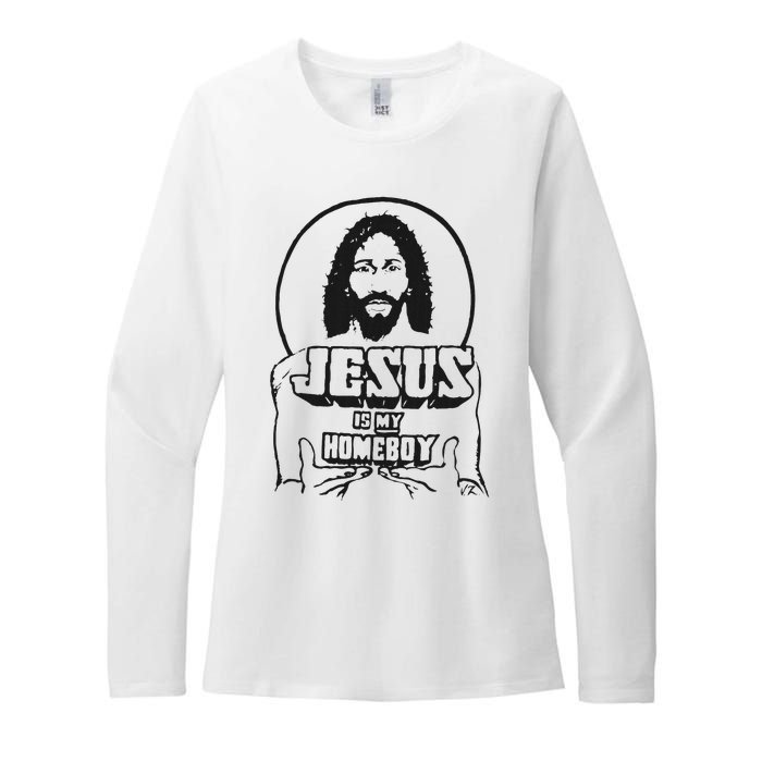 Jesus Is My Homeboy Womens CVC Long Sleeve Shirt