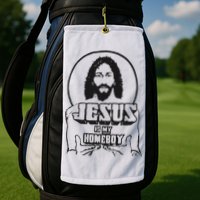 Jesus Is My Homeboy Golf Towel
