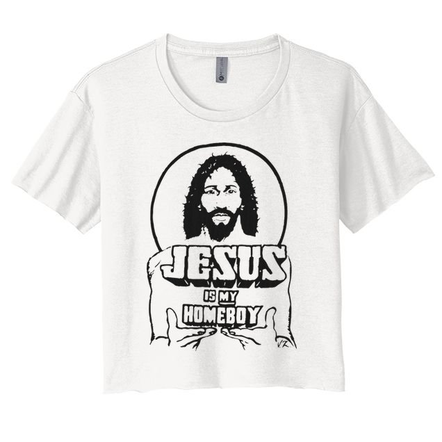 Jesus Is My Homeboy Crop Top