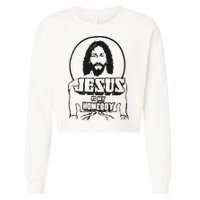 Jesus Is My Homeboy Cropped Pullover Crew