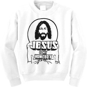 Jesus Is My Homeboy Kids Sweatshirt