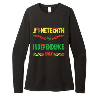 Juneteenth is my independence day tee for wo and  Womens CVC Long Sleeve Shirt