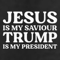 Jesus Is My Saviour Trump Is My President Election Slogan 11oz C Handle Ceramic Mug