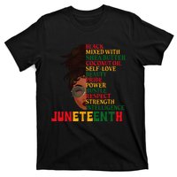 Juneteenth Is My Independence Day Black  Black Pride T-Shirt