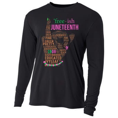 junenth is my independence day since 1865 Cooling Performance Long Sleeve Crew