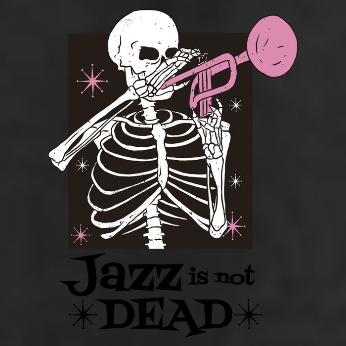 Jazz Is Not Dead Skeleton 25L Jumbo Tote