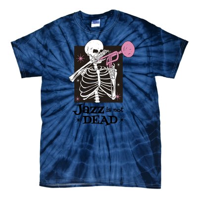 Jazz Is Not Dead Skeleton Tie-Dye T-Shirt