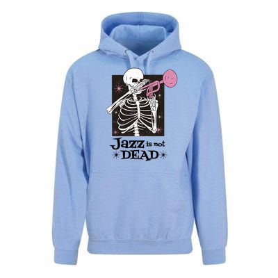 Jazz Is Not Dead Skeleton Unisex Surf Hoodie